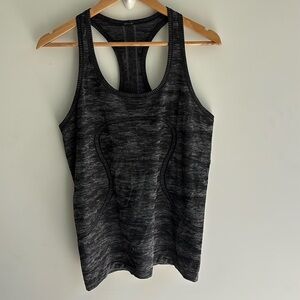 Lululemon Swiftly Tech Heathered Gray Racerback 10